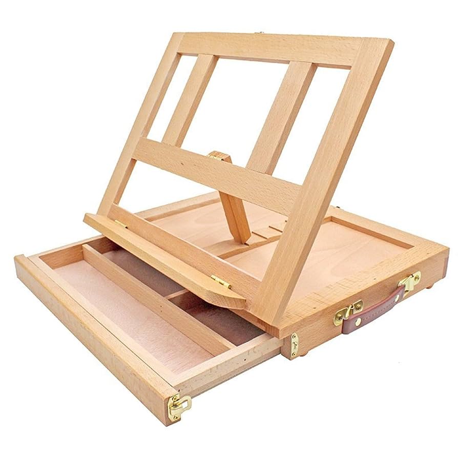 イーゼル　インテリア　画材　油絵　大道具　木製　フランス　パリ　キャンバス Amazon.co.jp: ulable イーゼル 木製 120cm スタンド 高さ調節